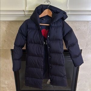 Kids Navy Blue Puffer Jacket